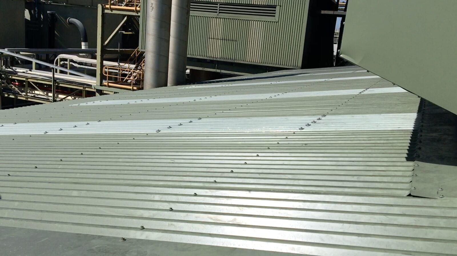 Copper Concentrate Shed — Roof & Structural Upgrade — Photo 20