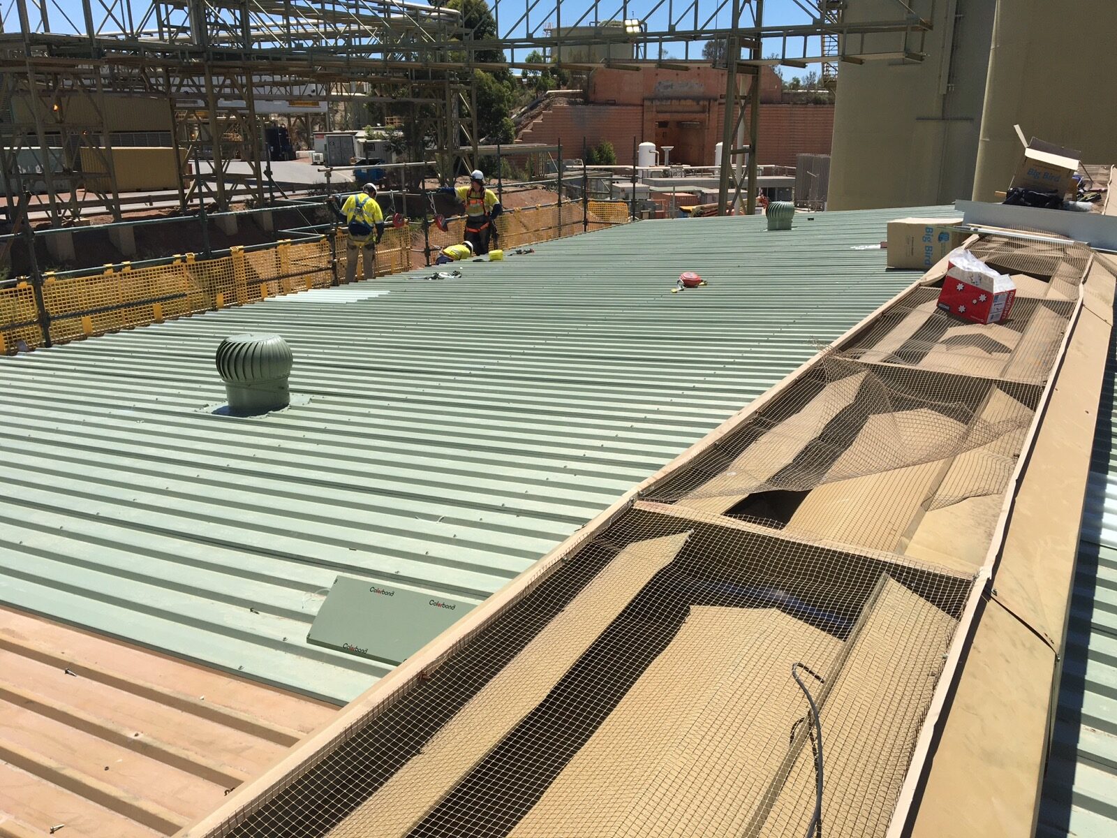 Copper Concentrate Shed — Roof & Structural Upgrade — Photo 19