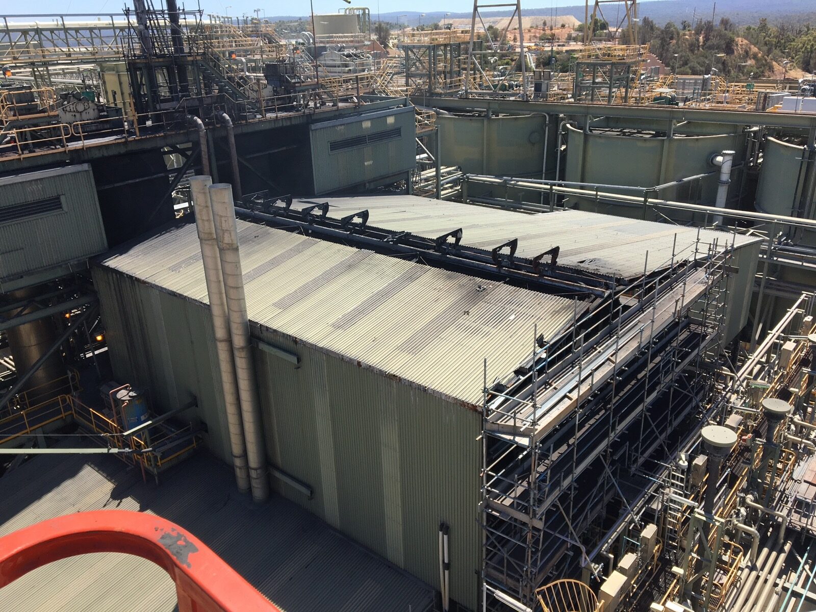 Copper Concentrate Shed — Roof & Structural Upgrade — Photo 3