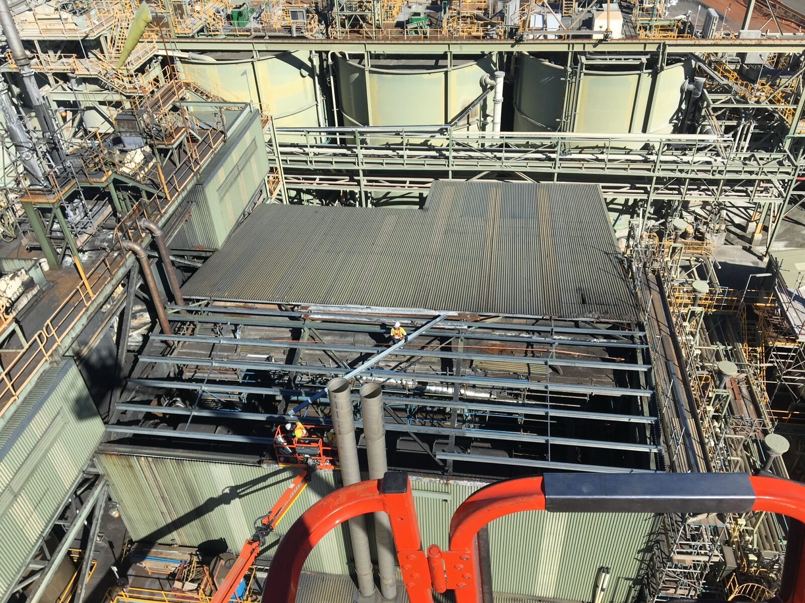 Copper Concentrate Shed — Roof & Structural Upgrade — Photo 4