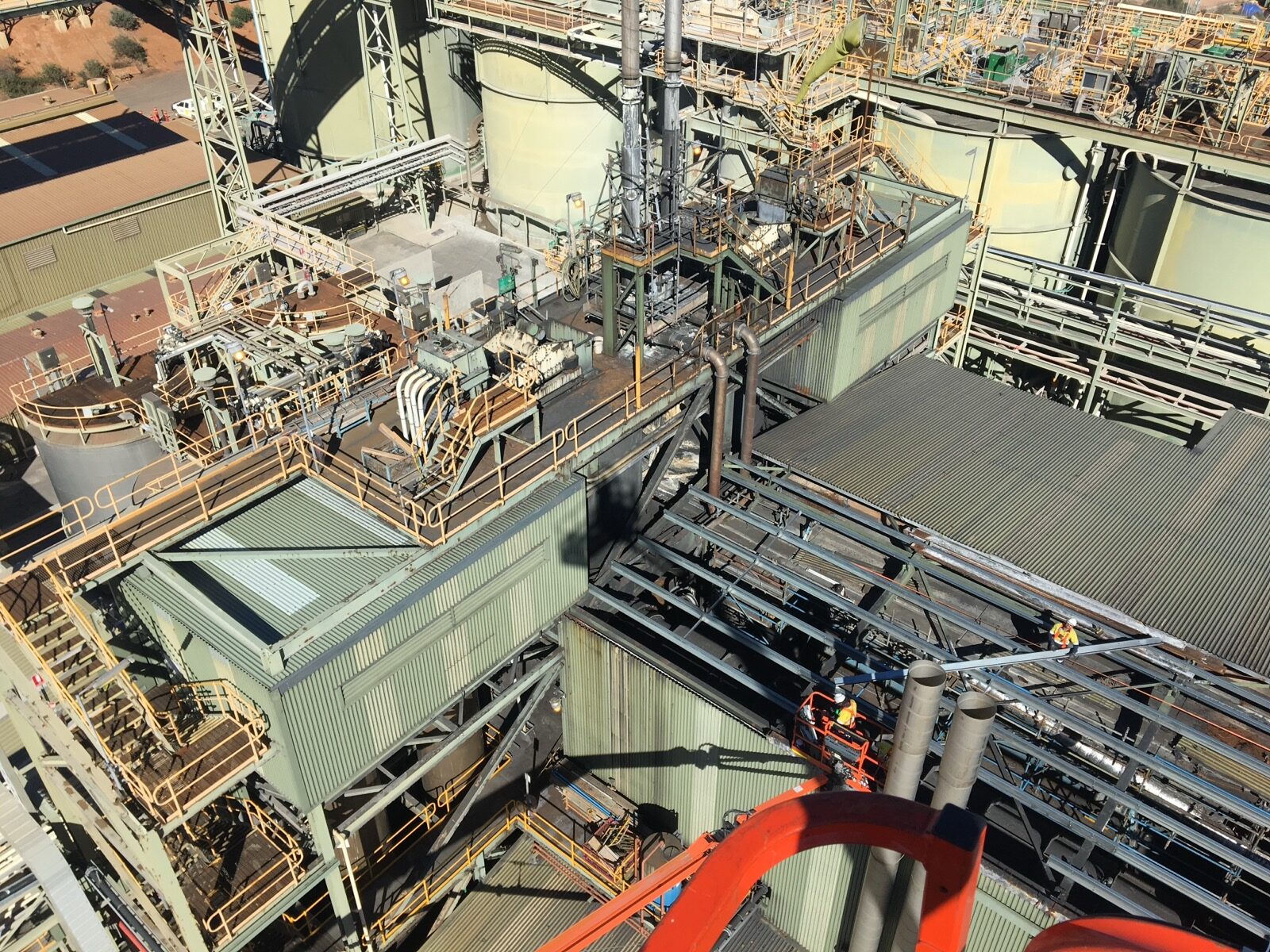 Copper Concentrate Shed — Roof & Structural Upgrade — Photo 8