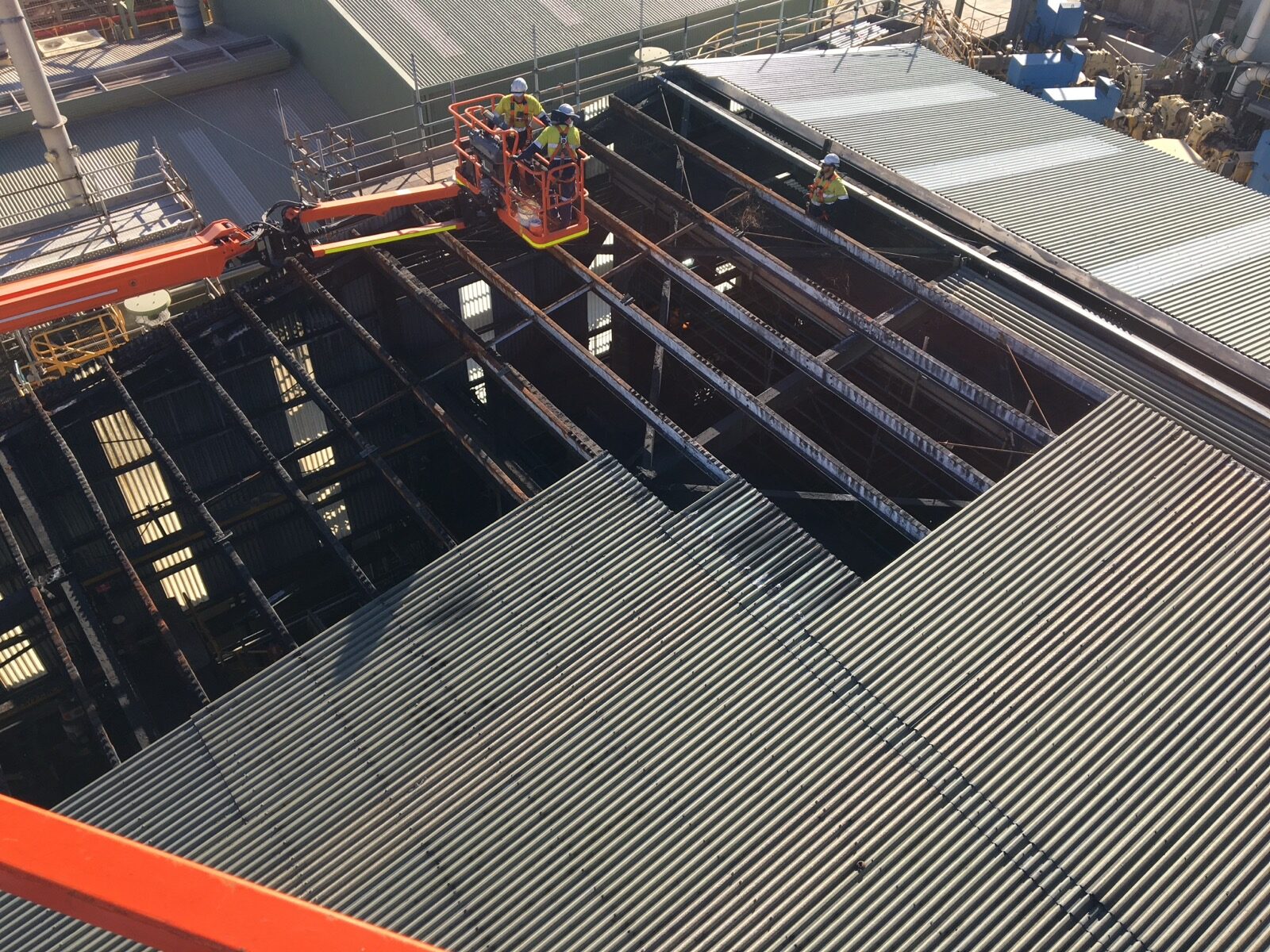 Copper Concentrate Shed — Roof & Structural Upgrade — Photo 6