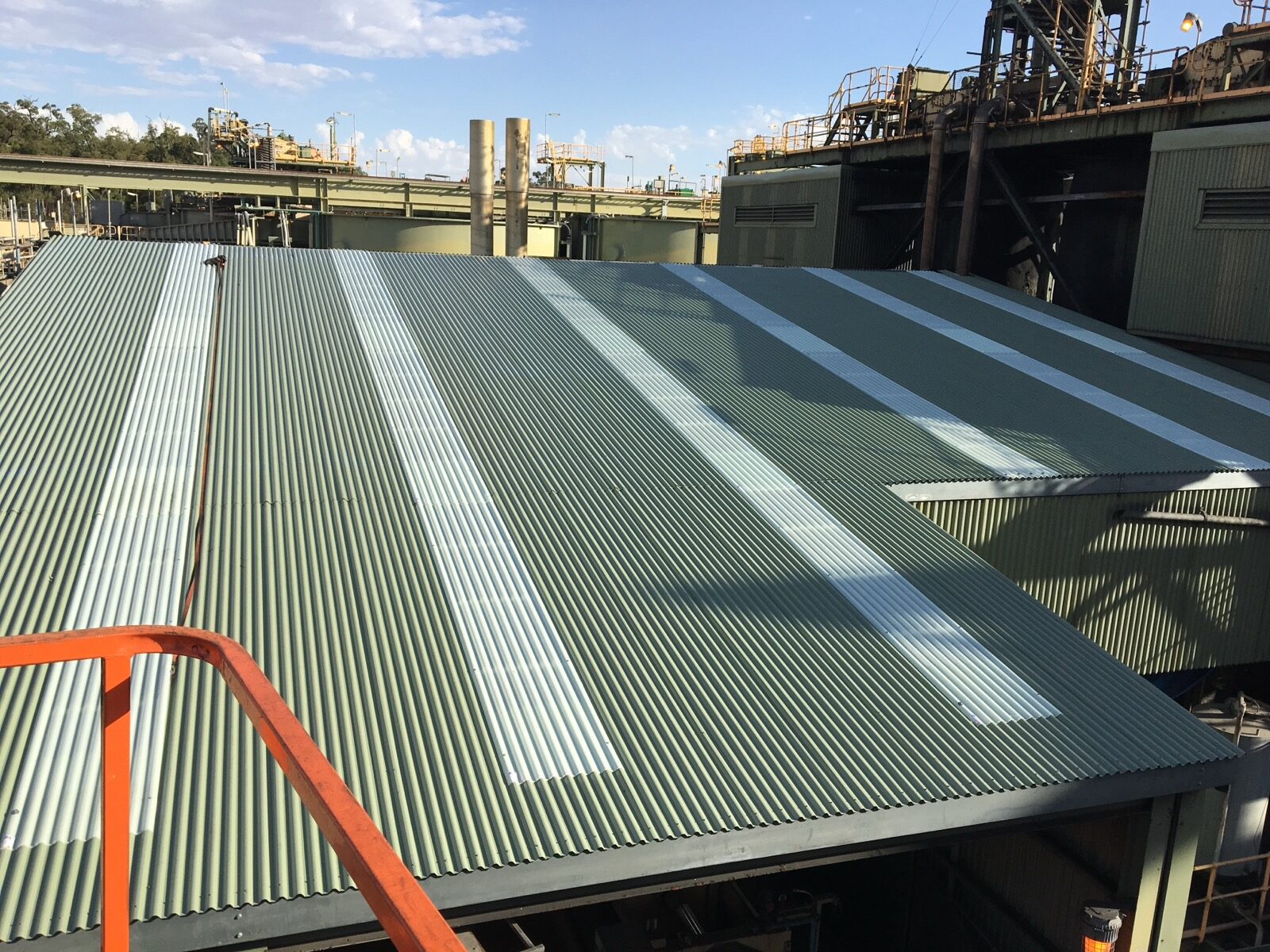 Copper Concentrate Shed — Roof & Structural Upgrade — Photo 11