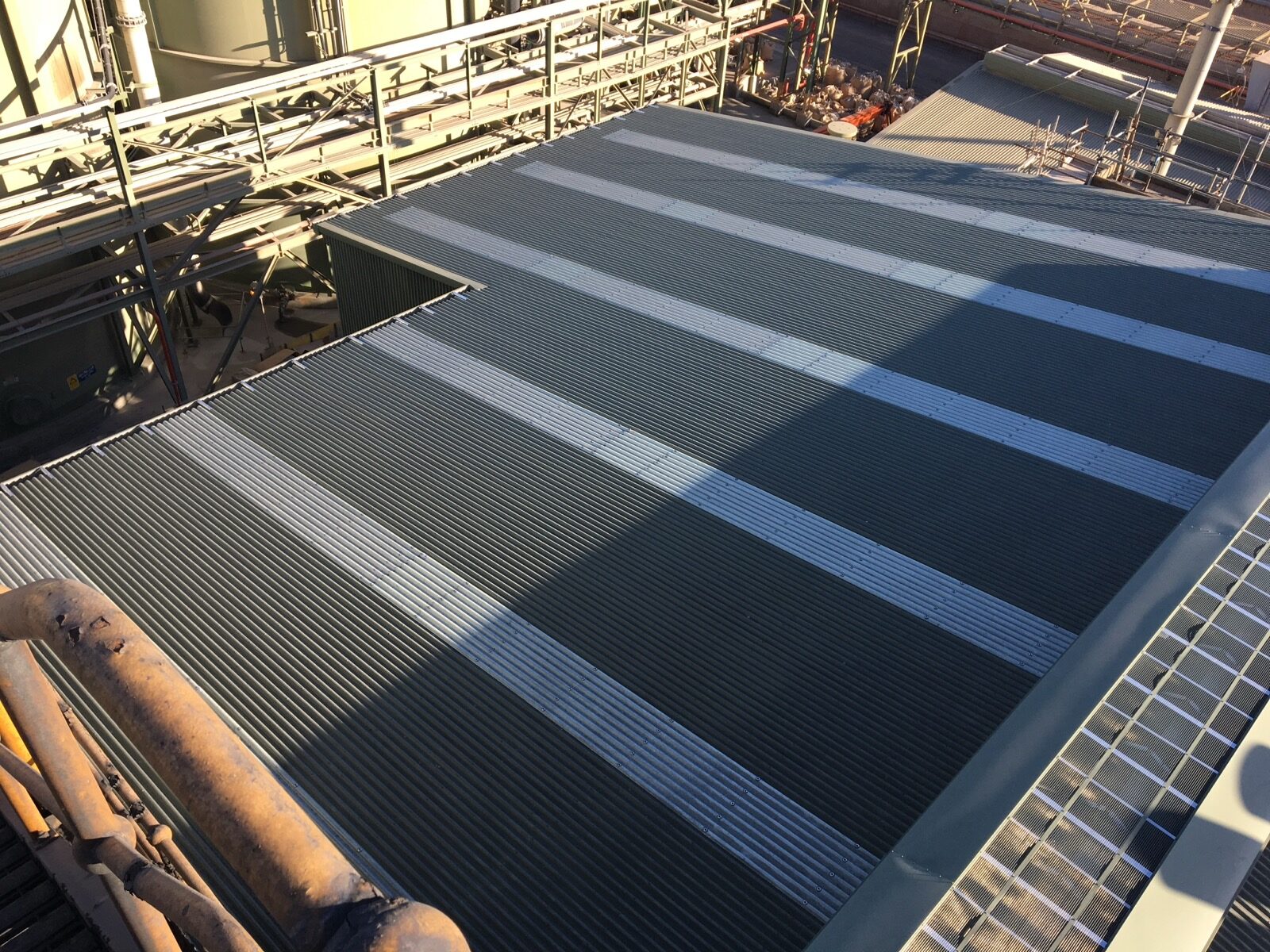 Copper concentrate shed maintenance at Boddington Gold Mine