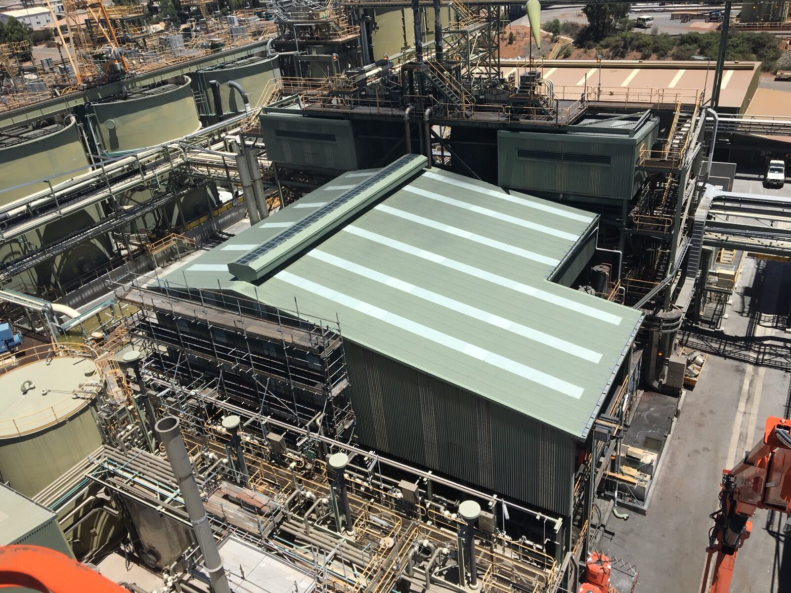 Copper Concentrate Shed — Roof & Structural Upgrade — Photo 5