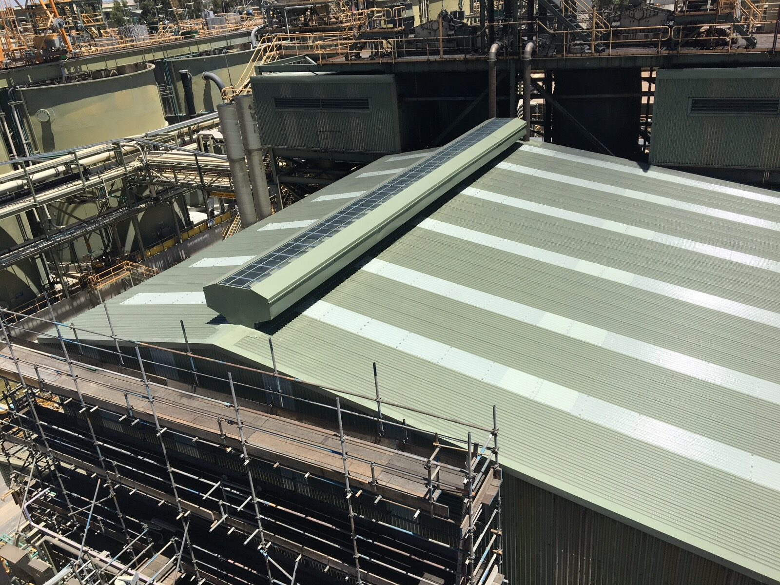 Copper Concentrate Shed — Roof & Structural Upgrade — Photo 15