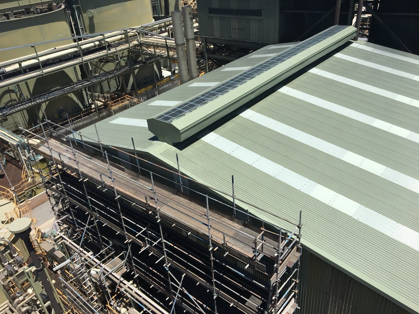 Copper Concentrate Shed — Roof & Structural Upgrade — Photo 16