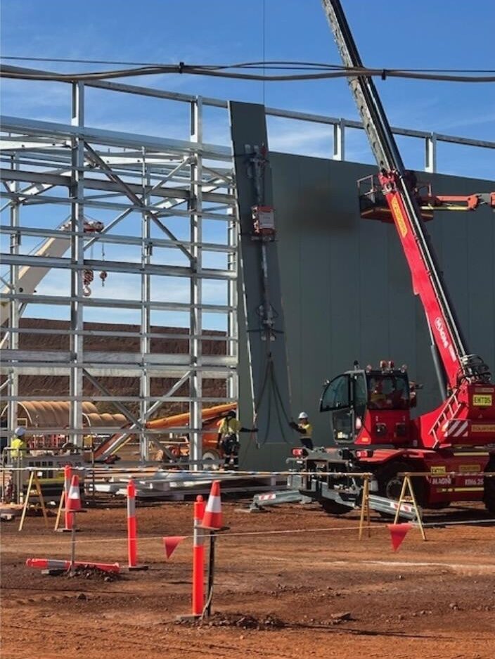 GIS Substation Construction — Iron Ore Operation — Photo 24