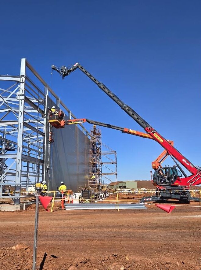 GIS Substation Construction — Iron Ore Operation — Photo 26