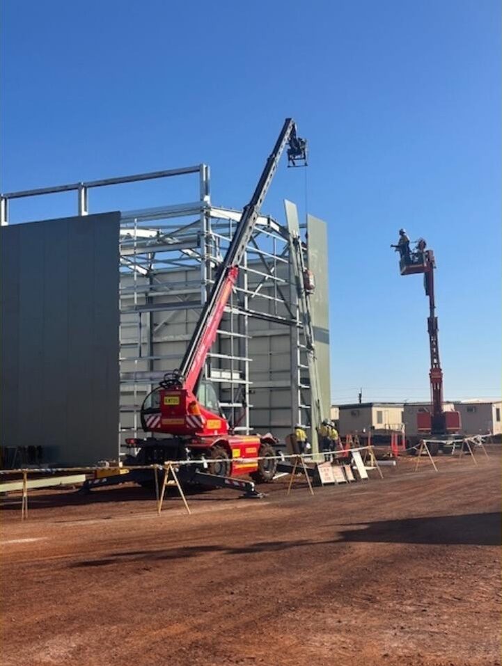 GIS Substation Construction — Iron Ore Operation — Photo 17