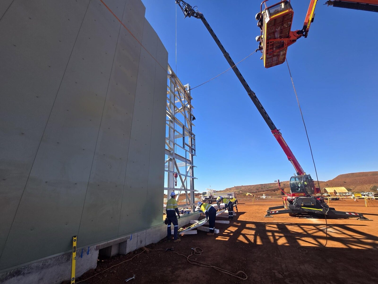 GIS Substation Construction — Iron Ore Operation — Photo 11