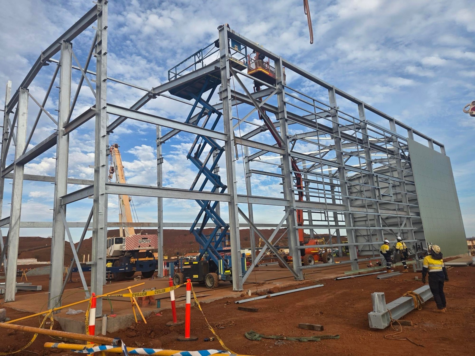 GIS Substation Construction — Iron Ore Operation — Photo 2