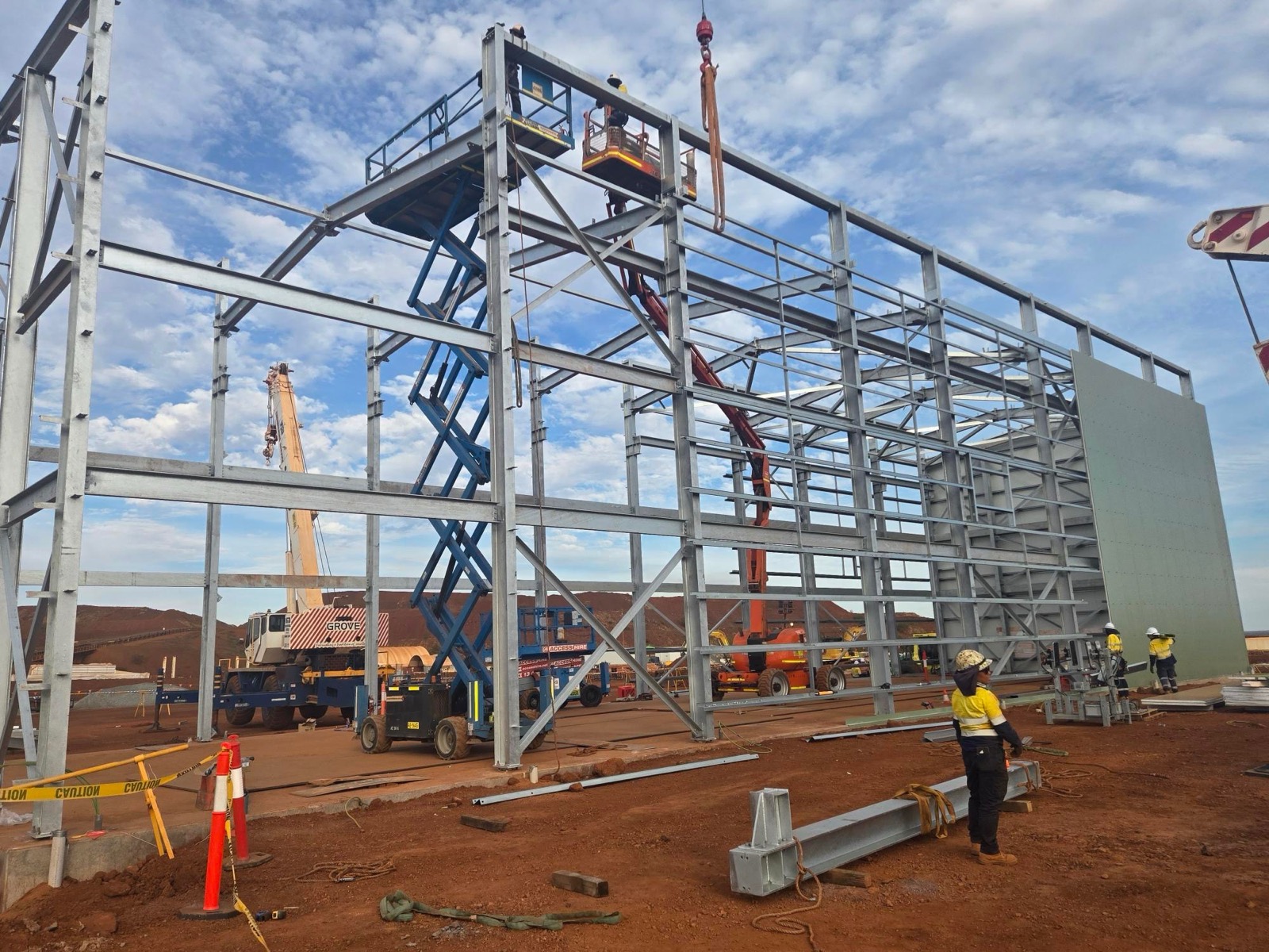 GIS Substation Construction — Iron Ore Operation — Photo 3