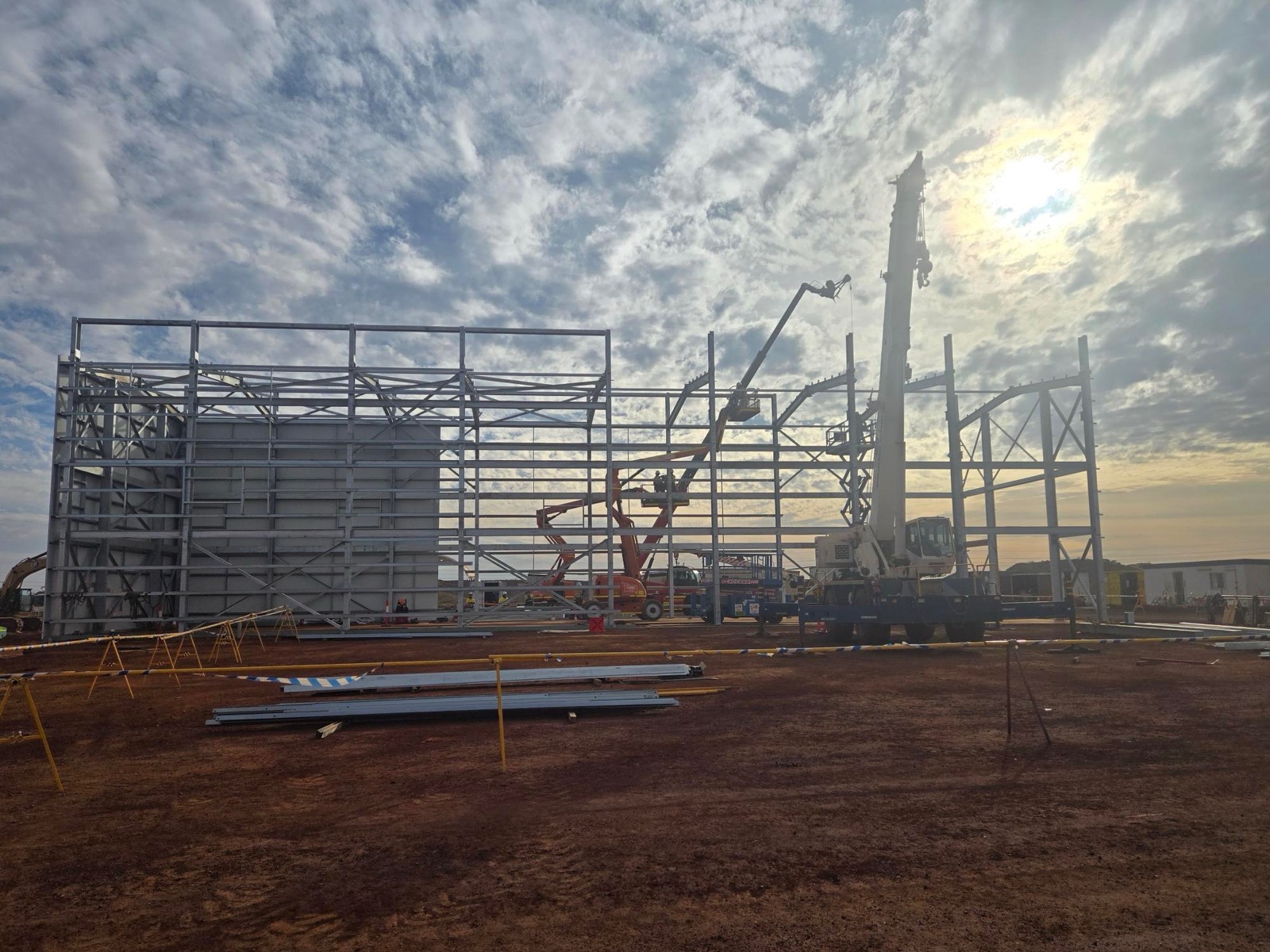 GIS Substation Construction — Iron Ore Operation — Photo 4