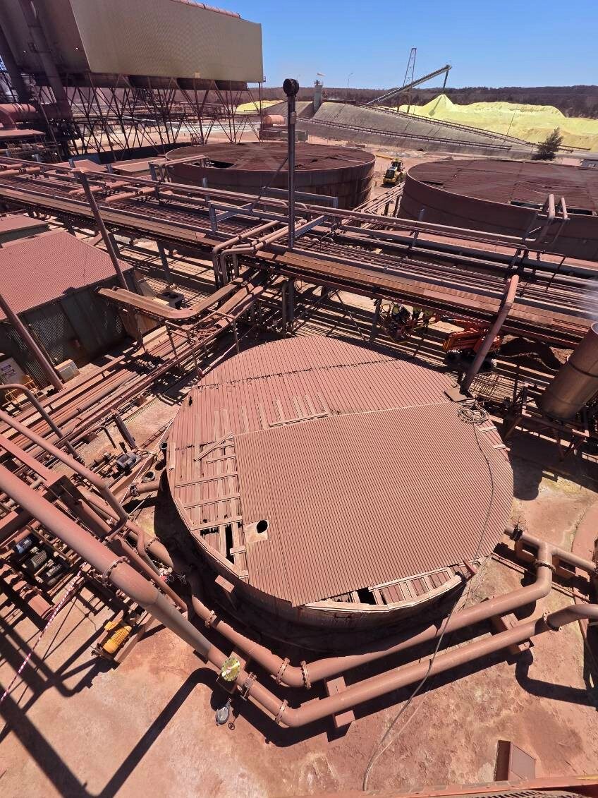 Water Tanks — Roof & Structural Upgrade — Photo 2