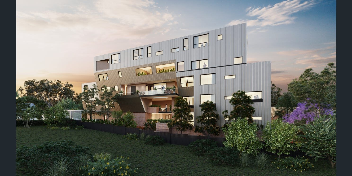 Architectural render of Nedlands multi-residential development