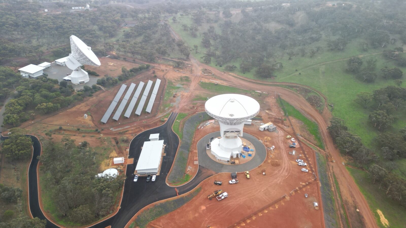 Deep Space Antenna — Cladding Installation — Photo 8