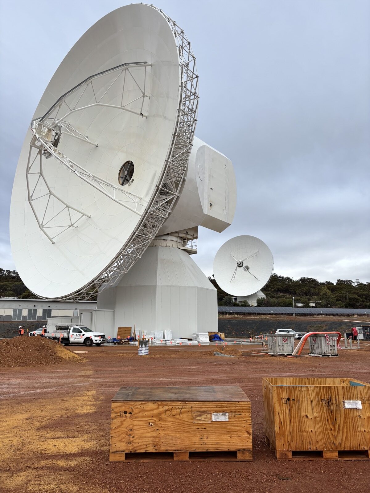 Deep Space Antenna — Cladding Installation — Photo 15